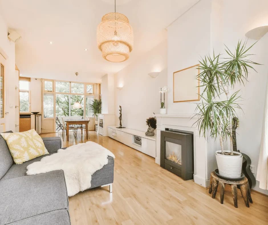 Bright living room
