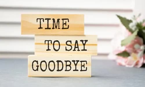 How do I say goodbye?