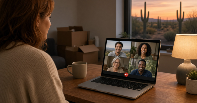 Help My Friends Get Connected: Navigating Relocation with Ease