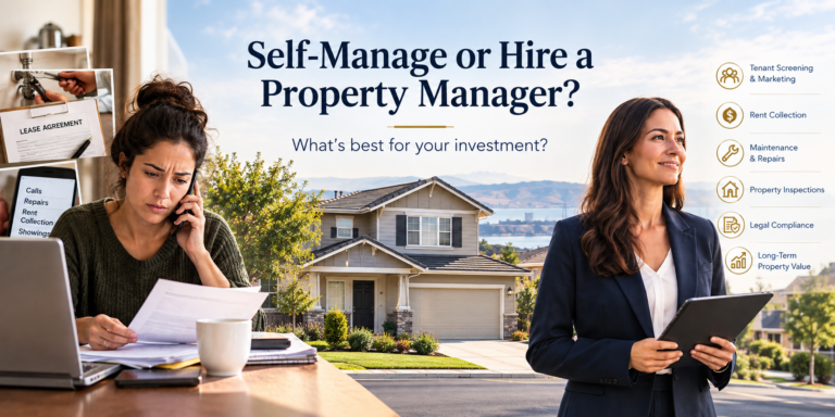 Self-manage or hire a property manager?